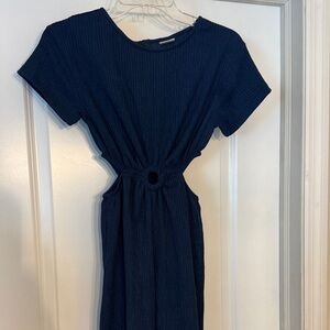 Zara Navy Blue Kids Jumpsuit